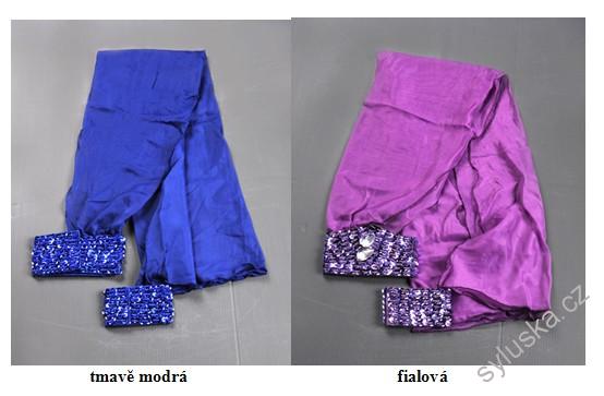 Nárameník se závojem (1ks) - VÍCE BAREV