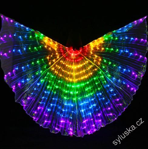 LED Isis křídla - MULTICOLOR (g) (316 diod)