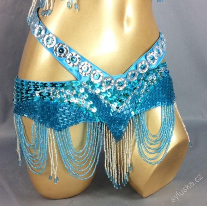 Ozdobný belly dance pás STELA