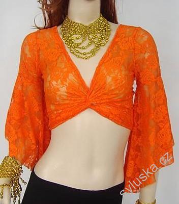 ORIENT TOP (4) krajka, S/M více barev