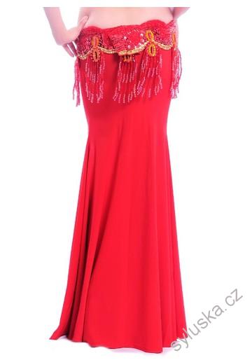 Sukně YVONNE s rozparkem - VÍCE BAREV