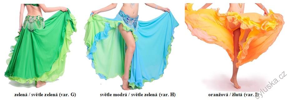 Sukně VERUNI - 2 vrstvá -  VÍCE BAREV