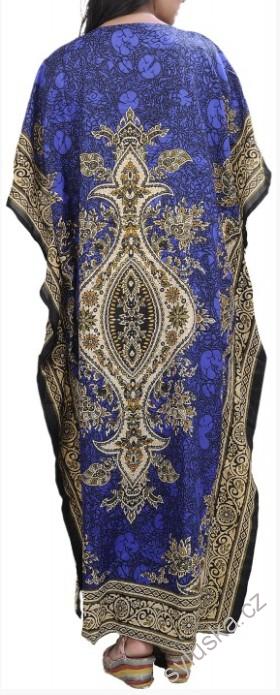 KAFTAN dlouhý (24b) - MODRÝ