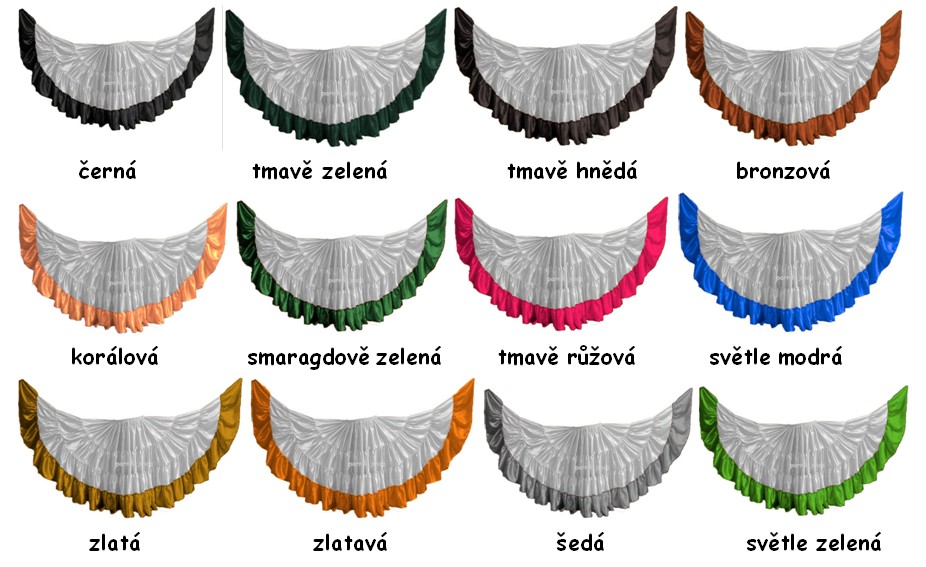 Tribal sukně ELENI - STŘÍBRNÁ (23 m)
