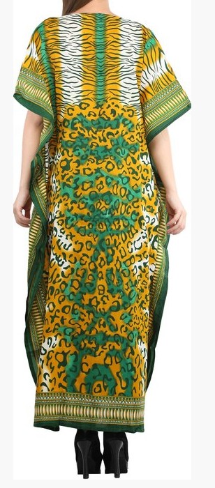 KAFTAN dlouhý (26) - ZELENÝ