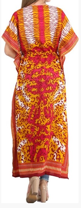 KAFTAN dlouhý (26) - RŮŽOVÝ