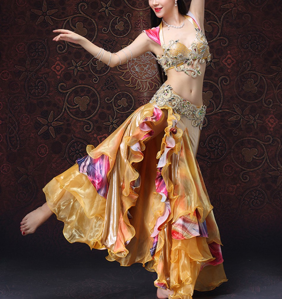 Belly dance kostým EVANGELINE, vel. S-M-L