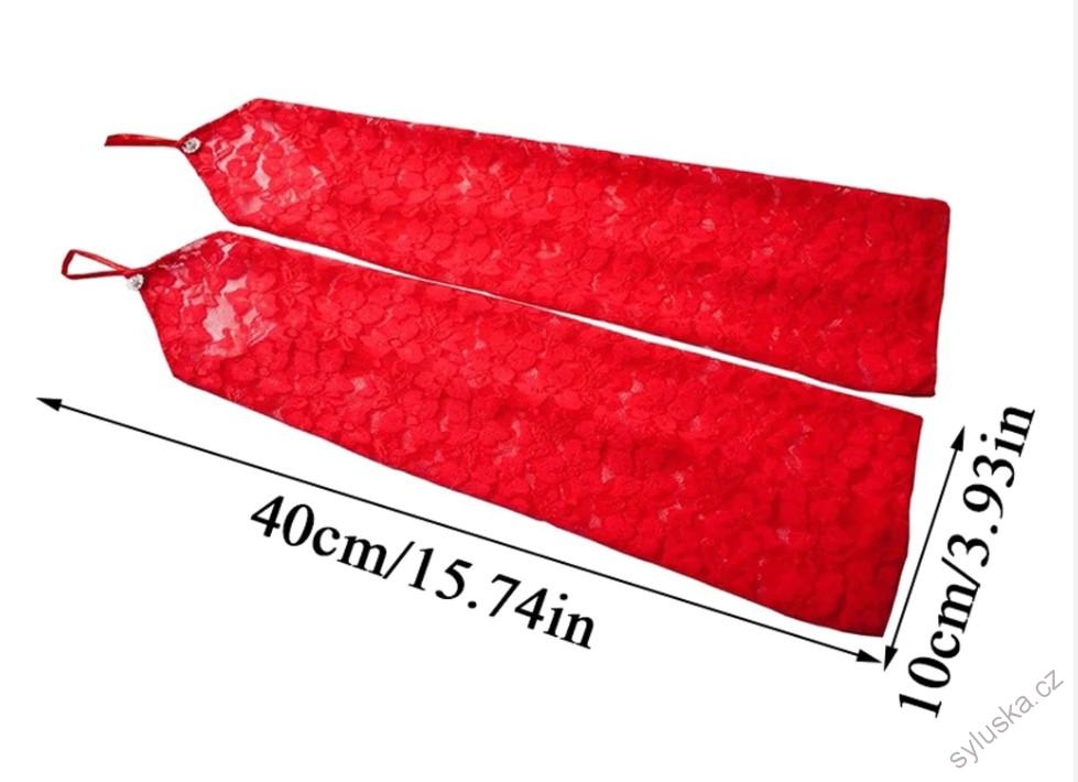 Belly dance krajkované rukavice (1 pár) - VÍCE BAREV