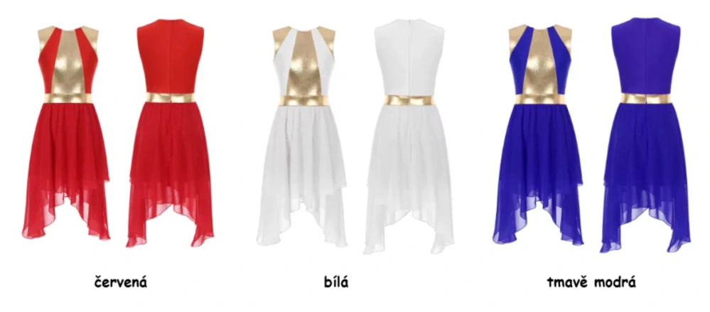 Taneční šaty CARELIA - více barev