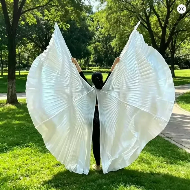 Křídla ISIS ultra velká (145 cm) - BÍLÁ