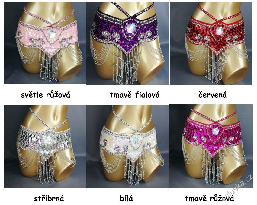 Ozdobný belly dance pás BELINDA