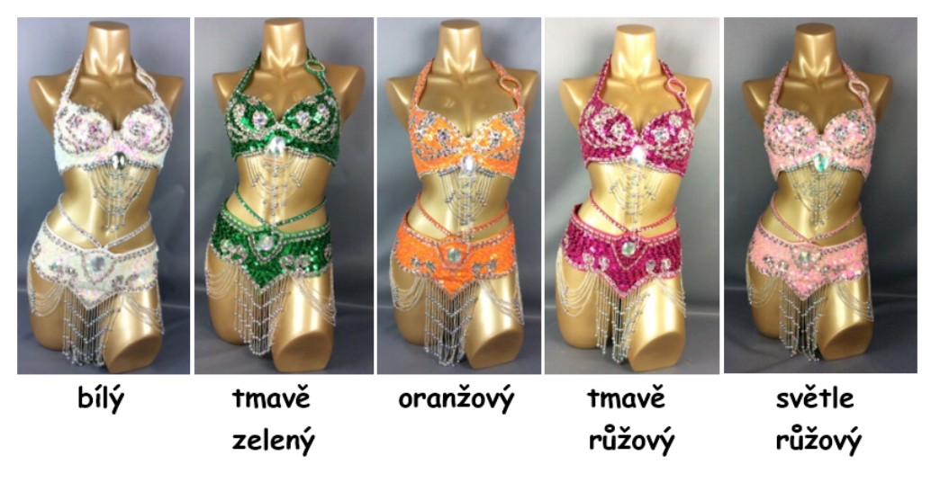 Orient set BELINDA, vel. 34A-44D (i na míru)