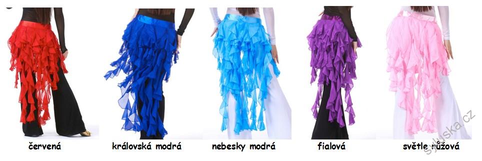 Šátek SAMBA s třásněmi