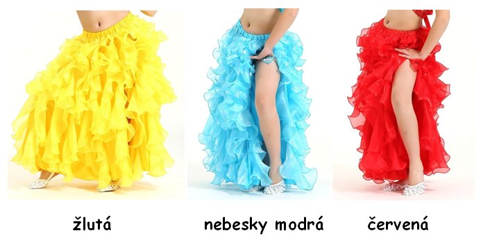 Dívčí taneční sukně DAMIA - vel. S/M/L