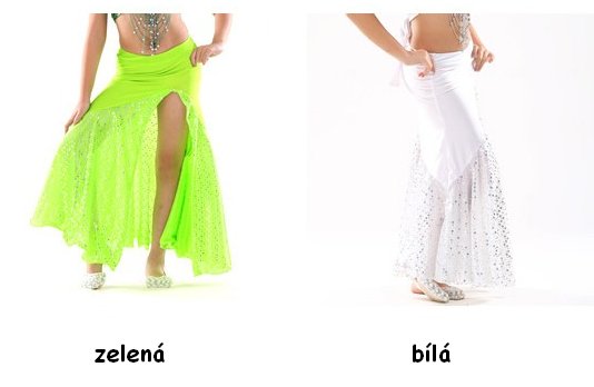 Dívčí taneční sukně PAULA
