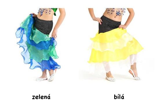 Dívčí taneční sukně ELLEN