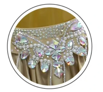 Orient set YASMINA champagne