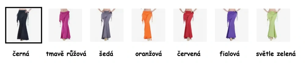 HAFID – taneční kalhoty se šátkem