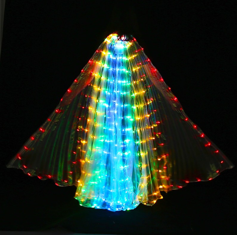 LED Isis křídla LÍSTEČKY - MULTICOLOR (288 diod)
