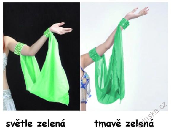 Nárameník se závojem (1ks) - VÍCE BAREV