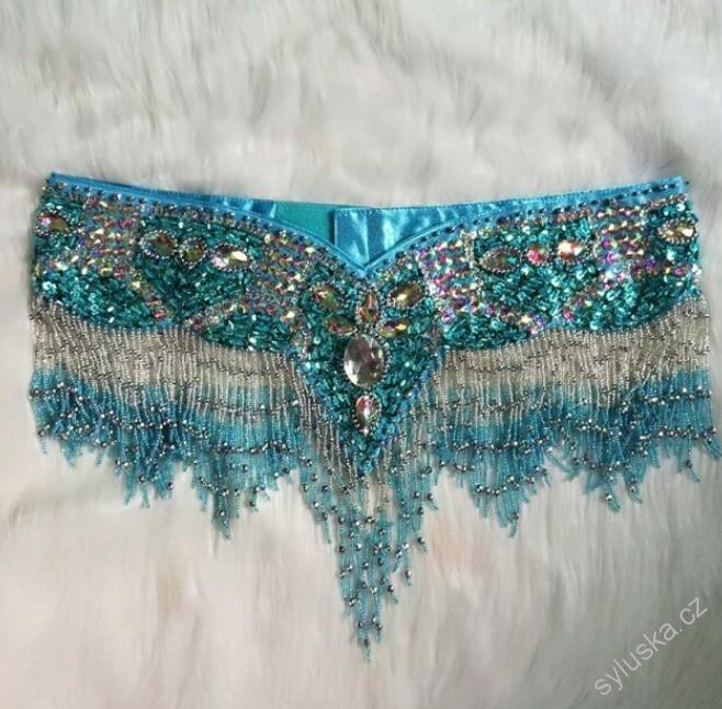 Ozdobný belly dance pás VESNA