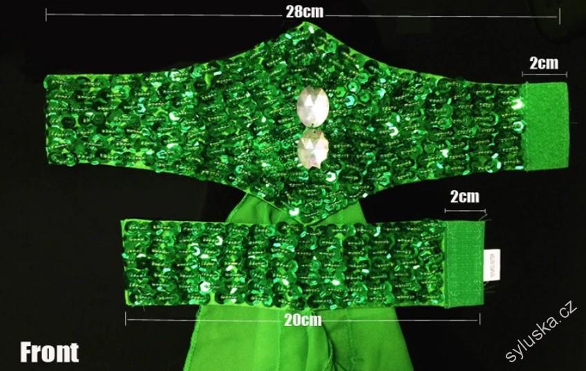 Nárameník se závojem (1ks) - VÍCE BAREV