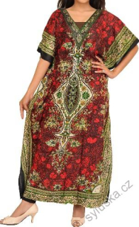 KAFTAN dlouhý (24) - ČERVENÝ