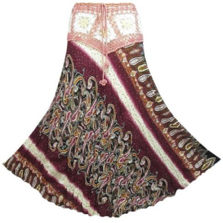 Sukně DENISE s krajkou (92 cm) - MULTICOLOR