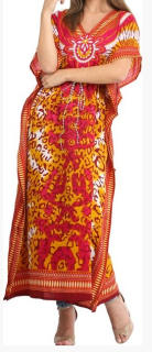 KAFTAN dlouhý (26) - RŮŽOVÝ