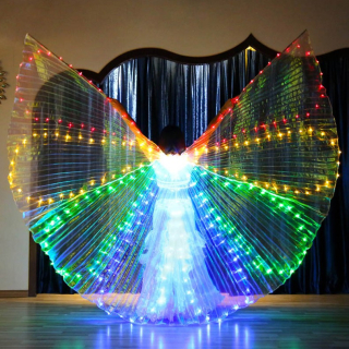 LED Isis křídla LÍSTEČKY - MULTICOLOR (288 diod)