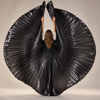 Křídla ISIS ultra velká (145 cm) - ČERNÁ